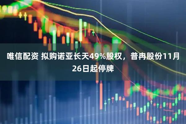 唯信配资 拟购诺亚长天49%股权，普冉股份11月26日起停牌